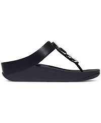 FitFlop Women's Fino Multi-Stone Leather Wedge Sandals