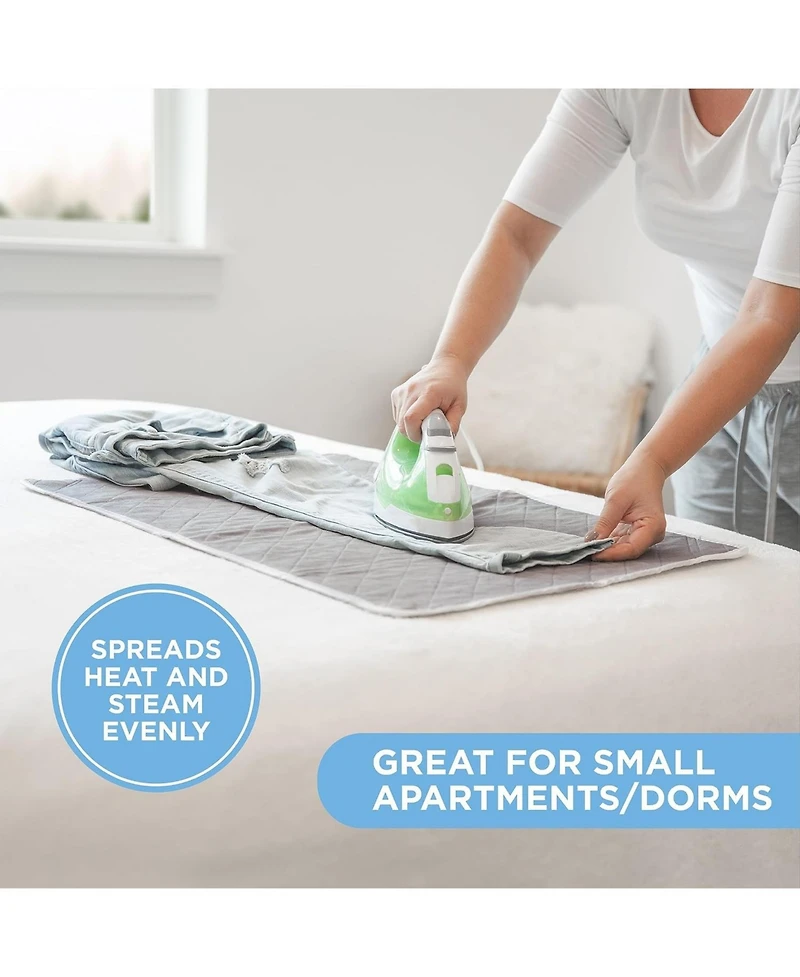 Florida Brands Ironing mat, Magnetic Laundry mat, 28.25” x 19” Quilted for Washer and Dryer Countertop