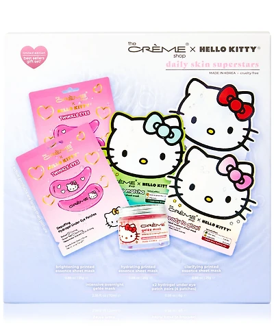 The Creme Shop x Hello Kitty Daily Skin Superstars 6-pc Set
