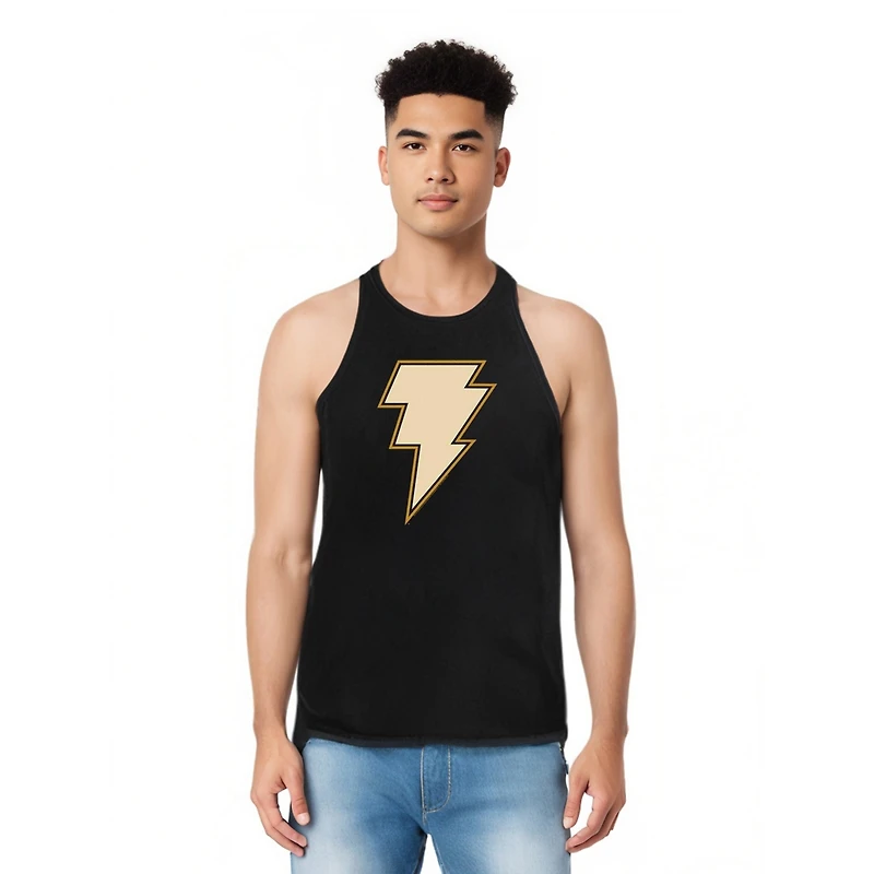 Black Adam Mens Chest Emblem Adult Tank Top