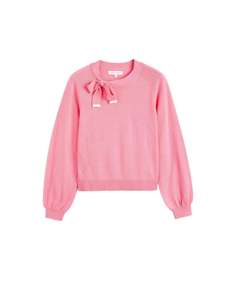 Chinti & Parker Women's Merino Wool Sailors Knot Sweater
