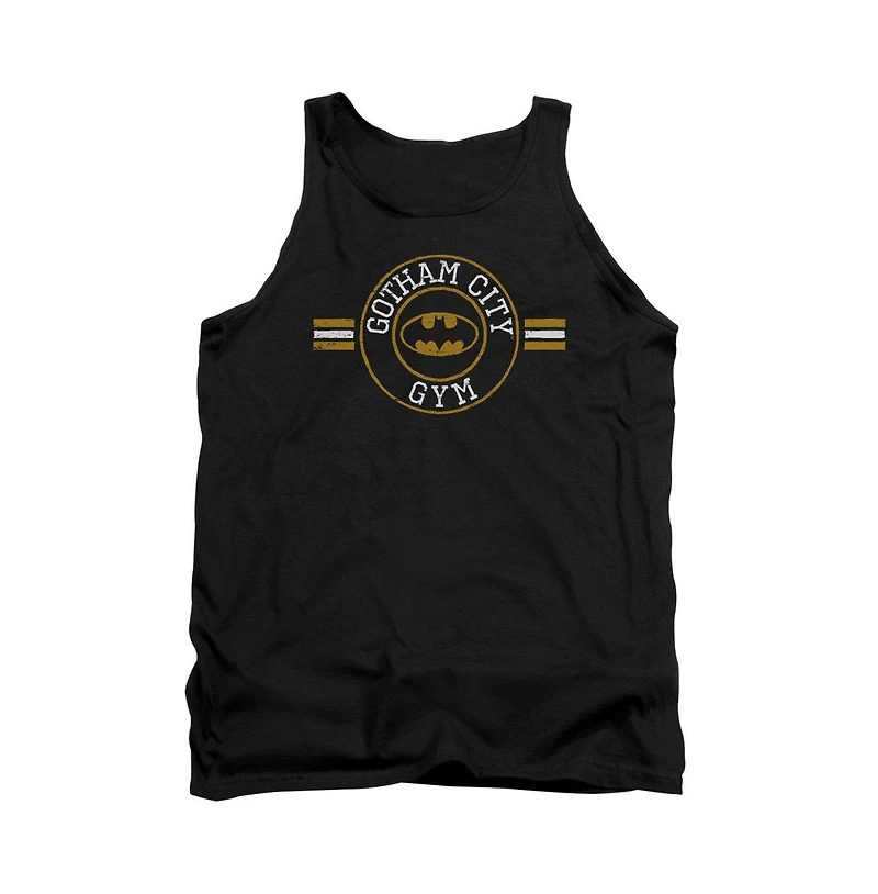 Batman Mens Gotham City Gym Adult Tank Top