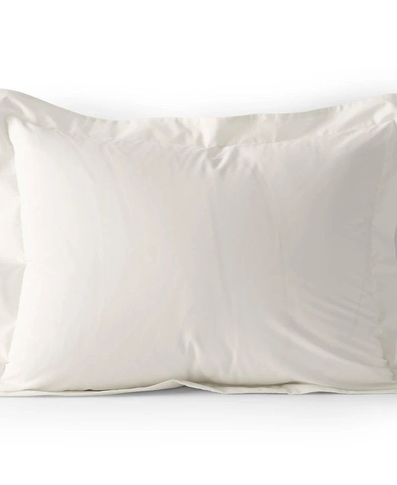 Lands' End 300 Thread Count Cotton Smooth Percale Pillow Sham