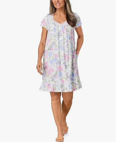 Aria Women's Short Cap Sleeve Nightgown