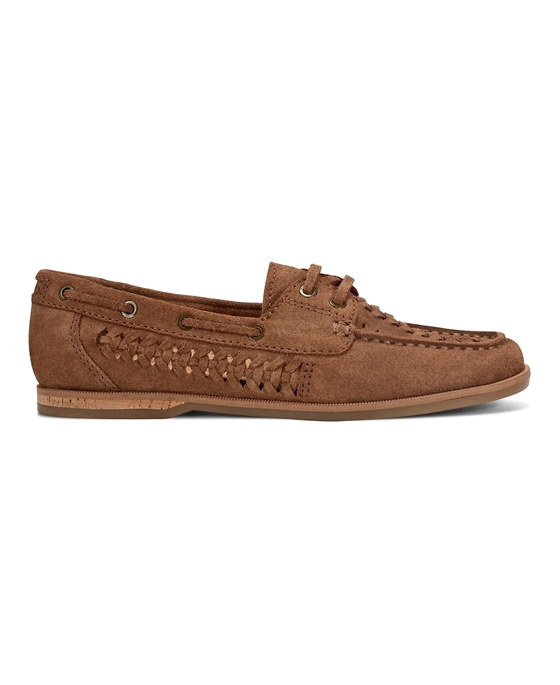 Earth Women's Wishing Woven Slip-On Boat Shoe