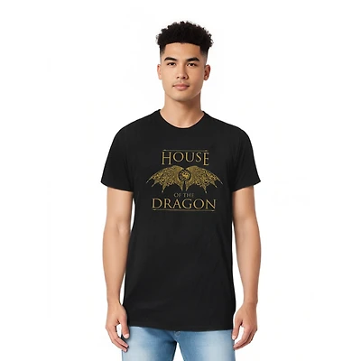House Of The Dragon Men's Wings Short Sleeve Adult Tee / T-Shirt