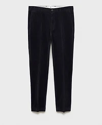 Mango Men's Slim-Fit Corduroy Pants