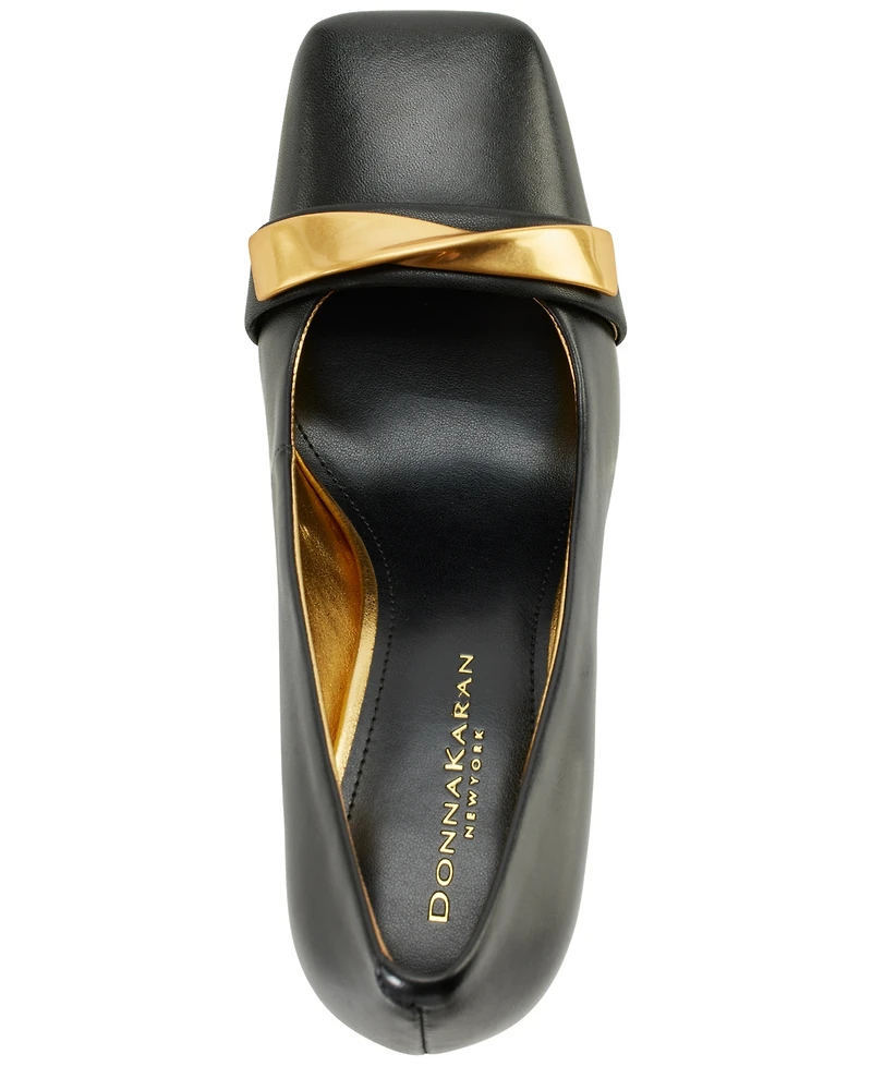 Donna Karan New York Women's Sabina Square Toe Pumps