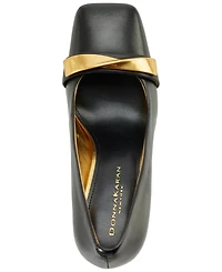 Donna Karan New York Women's Sabina Square Toe Pumps