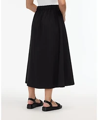 Ellen Tracy Women s Tencel Pull on Skirt