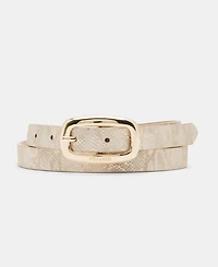 Steve Madden Women's 3-Pc. Faux-Leather Belt Set