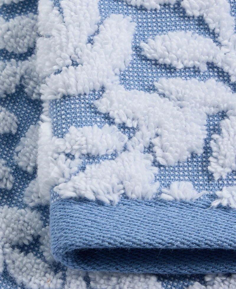 Charter Club Signature Boxwood Washcloth, 13" x 13", Exclusively at Macy's