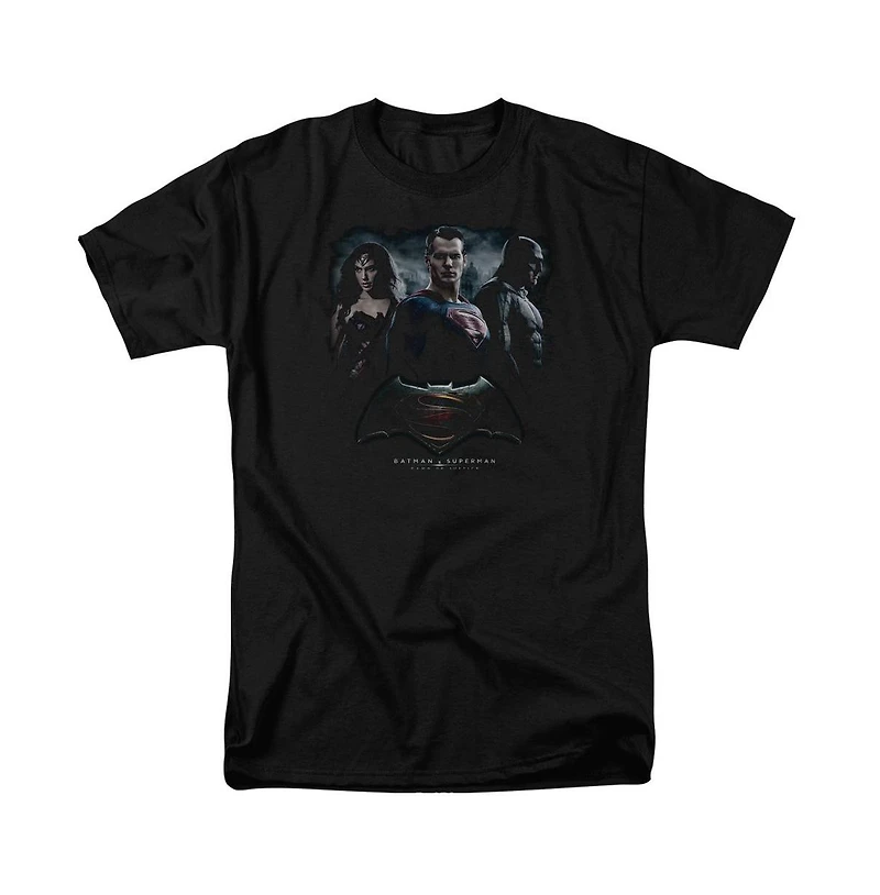 Batman V Superman Mens The Crew Short Sleeve Adult Tee / T-Shirt