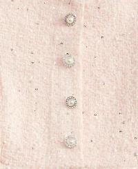 With Jules Big Girl Sleeveless Button Front Dress