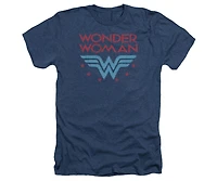 Dc Wonder Woman Men's Comics Stars Adult Heather Tee / T-Shirt