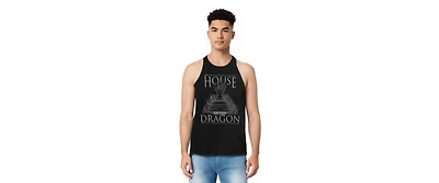 House Of The Dragon Men's Sword Throne Adult Tank Top