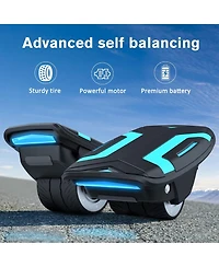 Gyroshoes S300 Hovershoes Electric Hoverboard with Led Lights,UL2272 Certificated Self Balancing Scooters Hovershoes for Kids and Adults
