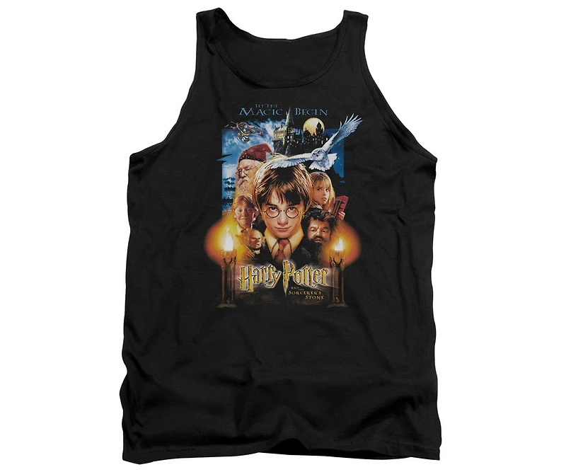 Harry Potter Mens Movie Poster Adult Tank Top