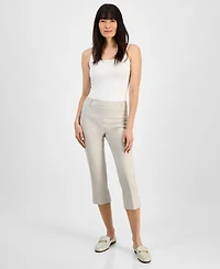 Jm Collection Women's Pull-On Capri Tummy-Control Pants, Exclusively at Macy's