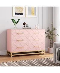 6 Drawers Dresser for Bedroom