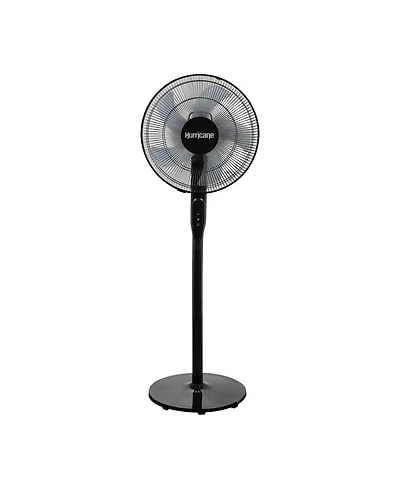 Hurricane 16 Inch Energy Efficient Adjustable Standing Fan w/12 Speed Settings
