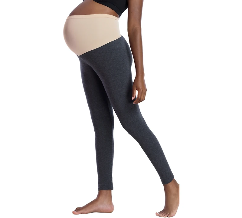 Motherhood Maternity Plus Essential Stretch Secret Fit Over the Belly Leggings