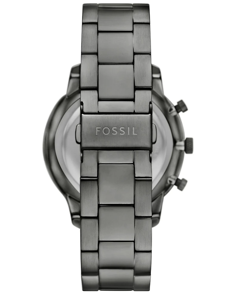 Fossil Men's Neutra Chronograph Smoke Stainless-Steel Watch, 44mm