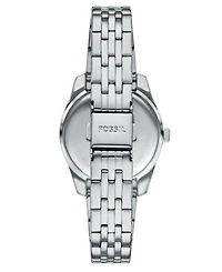 Fossil Women's Scarlette Three-Hand Date Stainless-Steel Watch, 32mm