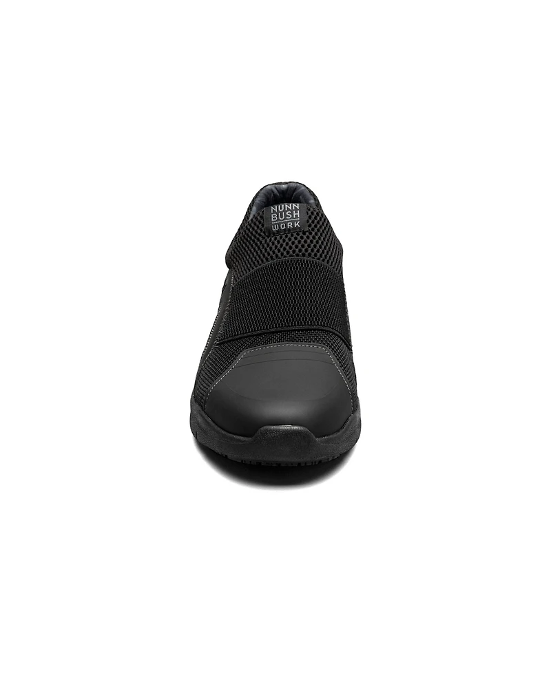 Nunn Bush Men's Grazie Work Splash Guard Slip Resistant On Shoe