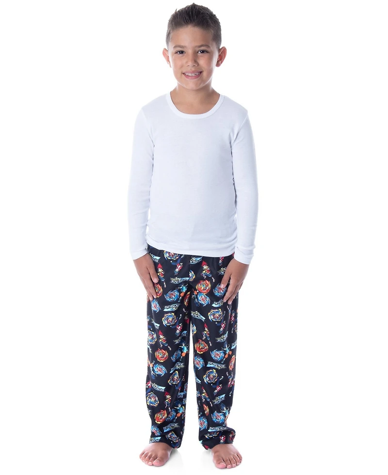 Beyblade Boys Burst Super King Spinner Tops Character Pajama Pants