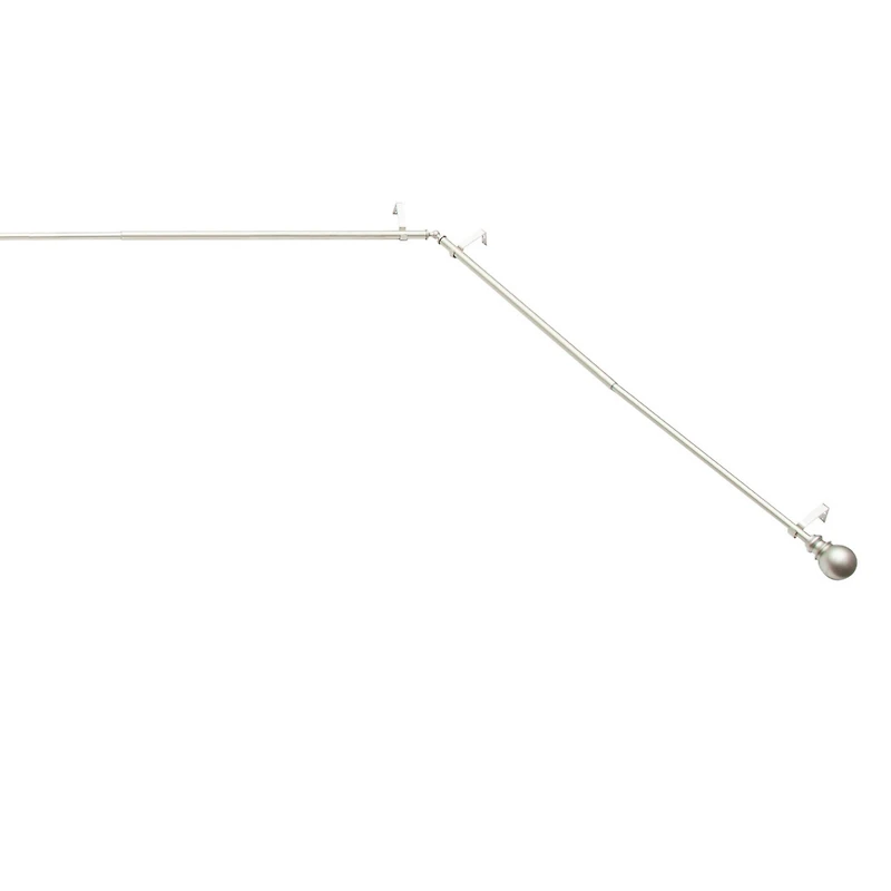 Kenney Bryce 3/4 Inch Decorative Bay Window Curtain Rod - Stylish and Versatile