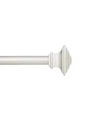 Kenney Mission 3/4 Inch Decorative Bay Window Curtain Rod - Stylish and Adjustable