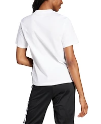 adidas Women's Essentials 3-Stripes Cotton T-Shirt
