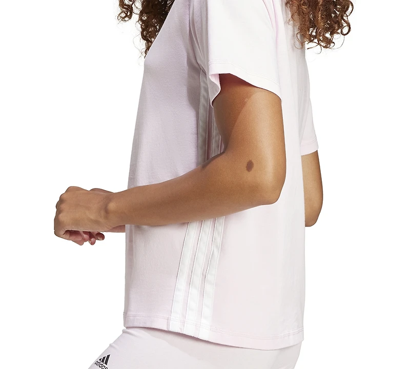 adidas Women's Essentials 3-Stripes Cotton T-Shirt