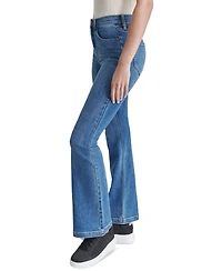 Dkny Jeans Petite Williamsburg High-Rise Flare-Leg