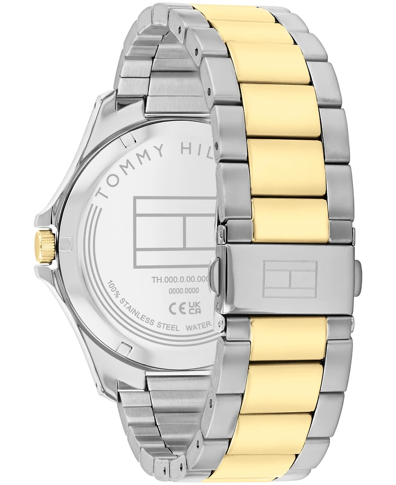 Tommy Hilfiger Men's Quartz Two-Tone Stainless-Steel Bracelet Watch