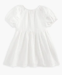 First Impressions Baby Girls Woven Cotton Eyelet Dress, Exclusively at Macy's