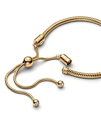 Pandora Disney Mickey Mouse Clasp Moments Snake Chain Bracelet