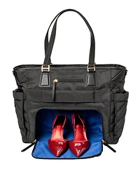 MinkeeBlue Convertible Organizational Ella Tote Bag with Lunch