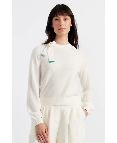 Chinti & Parker Women's Merino Wool Sailors Knot Sweater