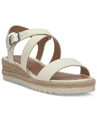 Lucky Brand Women's Trianna Strappy Espadrille Wedge Sandals