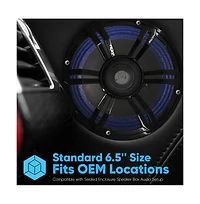 Pyle 6.5" Single Voice Coil Car Subwoofer, 150 Watts, 4-Ohm