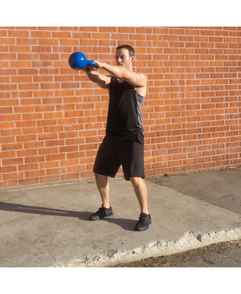 ProsourceFit Vinyl Coated Iron Kettlebell