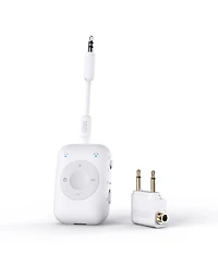 Mee audio Connect Air Pro Wireless Audio Transmitter & Receiver for In-Flight Audio, Car Stereos, & More