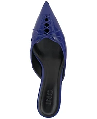 I.n.c. International Concepts Women's Caetti Pointed Toe Heeled Mules, Exclusively at Macy's