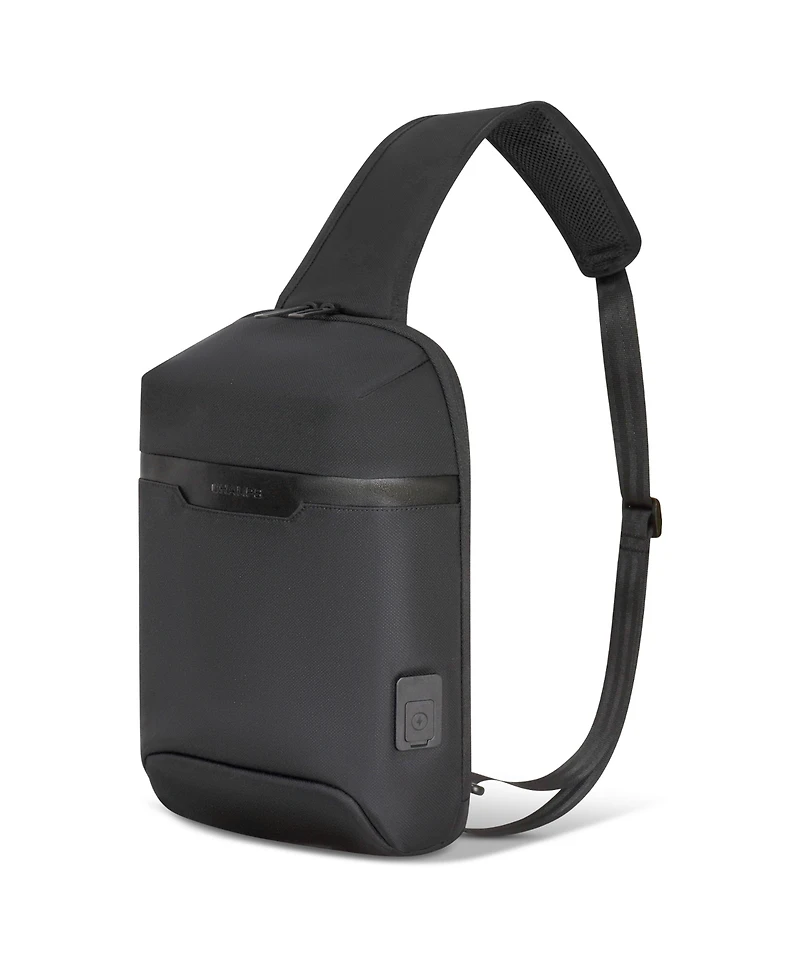 Champs Onyx Collection Leather Sling Bag