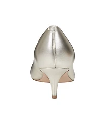 Marc Fisher Ltd Women's Paria Ruched Kitten Heel Pumps