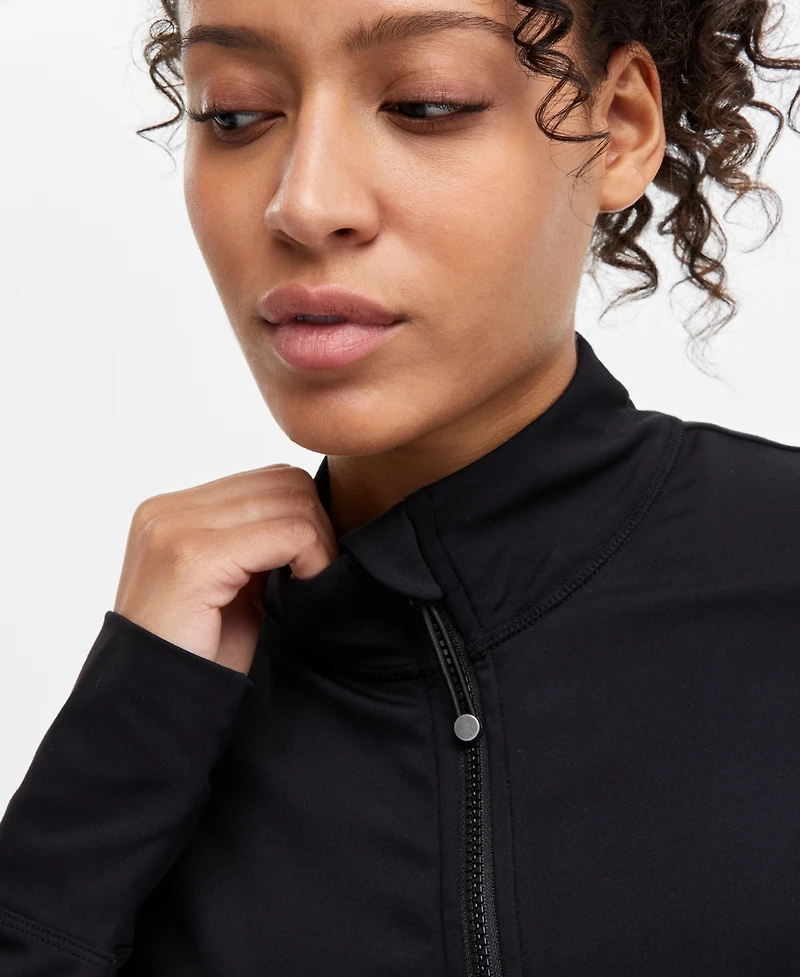 Id Ideology Women's Studio Full-Zip Jacket, Exclusively at Macy's
