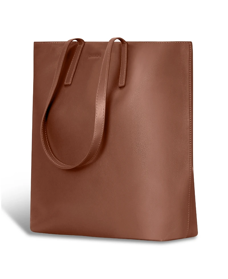 Champs Onyx Collection Leather Vertical Tote
