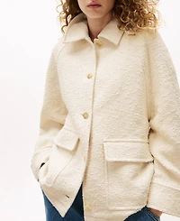Tommy Hilfiger x Sofia Richie Grainge Women's Button-Down Patch-Pocket Jacket